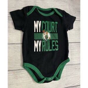 NBA Boston Celtics Basketball Baby Onesie Bodysuit Outfit, Size 3-6 months
